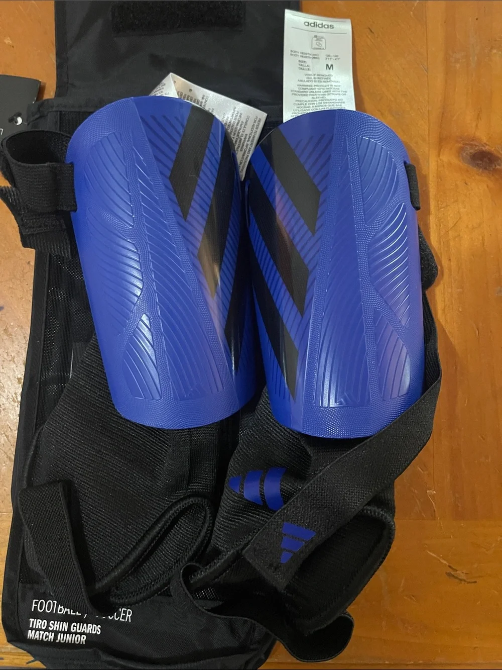 Soccer Shin Guards | kids Medium | blue